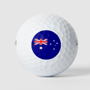 Patriotische australische Flagge Golfball