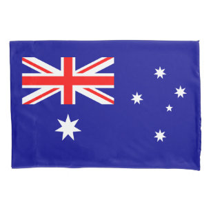 Patriotische australische Flagge Kissenbezug