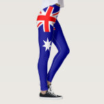 Patriotische australische Flagge Leggings<br><div class="desc">Die Nationalflagge Australiens.</div>