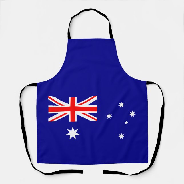 Patriotische australische Flagge Schürze (Vorderseite)