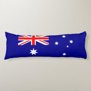 Patriotische australische Flagge Seitenschläferkissen