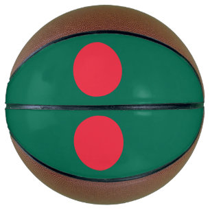 Patriotische bangladeschische Flagge Basketball