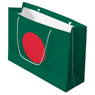 Patriotische bangladeschische Flagge Große Geschenktüte