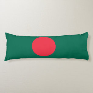 Patriotische bangladeschische Flagge Seitenschläferkissen
