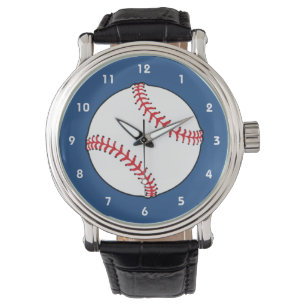 Patriotische Baseballwache Armbanduhr