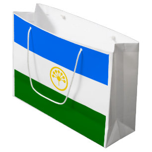 Patriotische Bashkortostan-Flagge Große Geschenktüte