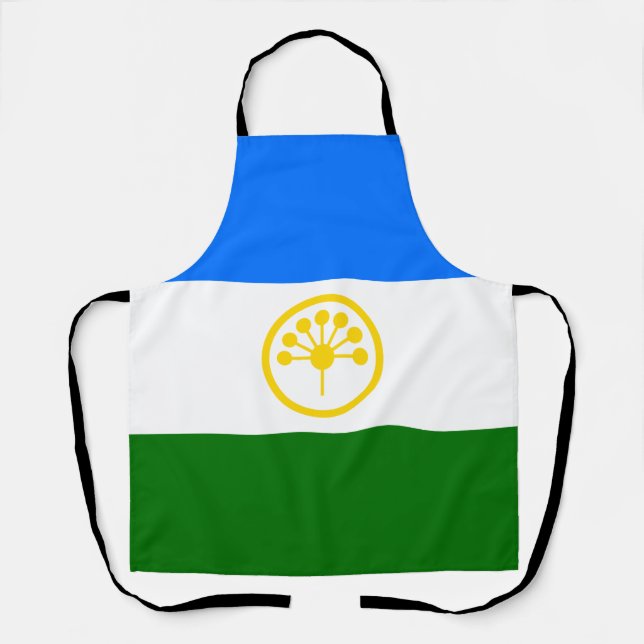 Patriotische Bashkortostan-Flagge Schürze (Vorderseite)