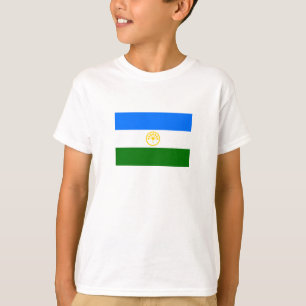 Patriotische Bashkortostan-Flagge T-Shirt