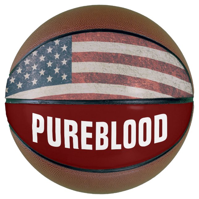 PATRIOTISCHE Basketball (Vorderseite)