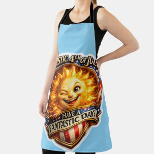 Patriotische BBQ-Schürze Schürze