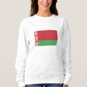 Patriotische belarussische Flagge Sweatshirt