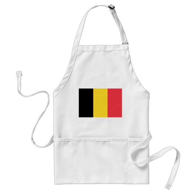 Patriotische belgische Flagge Schürze (Vorne)