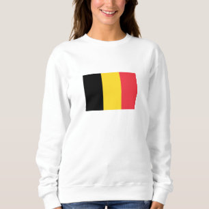 Patriotische belgische Flagge Sweatshirt