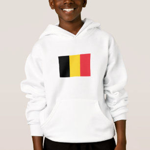 Patriotische Belgische Flaggen Hoodie
