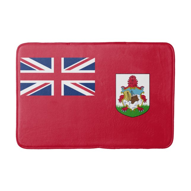 Patriotische Bermuda-Flagge Badematte (Vorderseite)