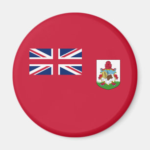 Patriotische Bermuda-Flagge Magnet