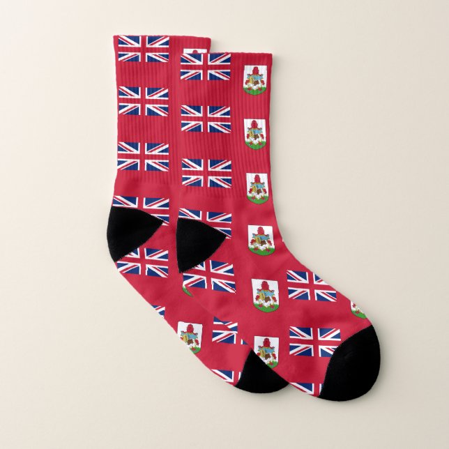 Patriotische Bermuda-Flagge Socken (Paar)