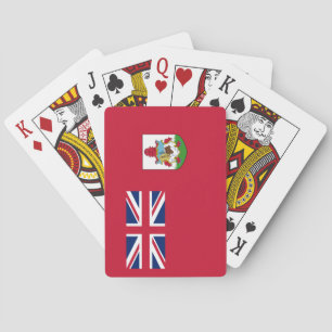 Patriotische Bermuda-Flagge Spielkarten