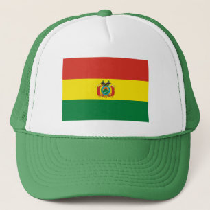Patriotische Bolivienflagge Truckerkappe