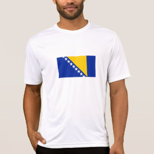 Patriotische bosnisch-herzegowinische Flagge T-Shirt