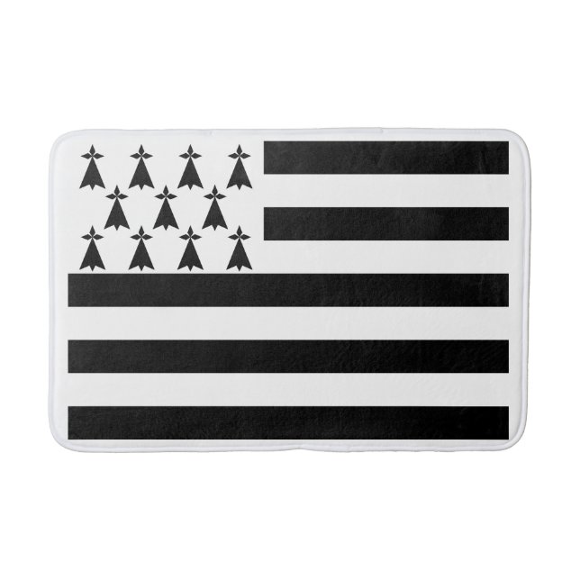 Patriotische Bretagne Badematte (Vorderseite)