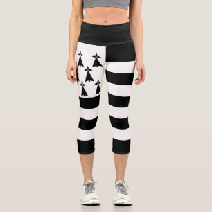 Patriotische Bretagne Capri Leggings