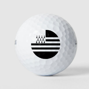 Patriotische Bretagne-Flagge Golfbälle