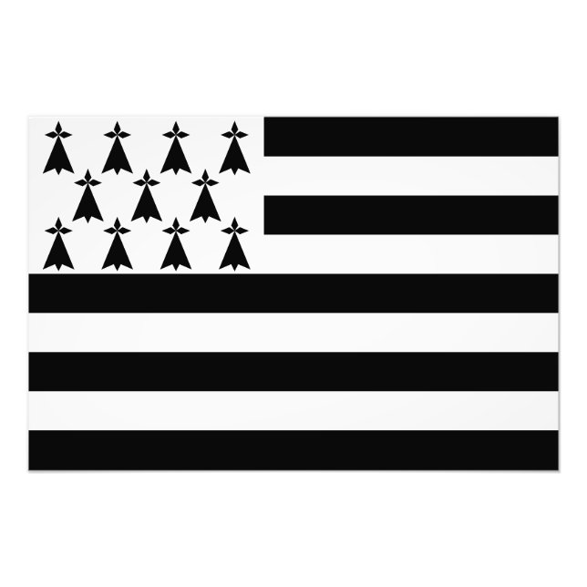 Patriotische Bretagne Fotodruck (Vorne)
