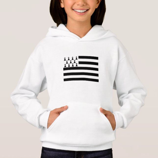 Patriotische Bretagne Hoodie (Vorderseite)