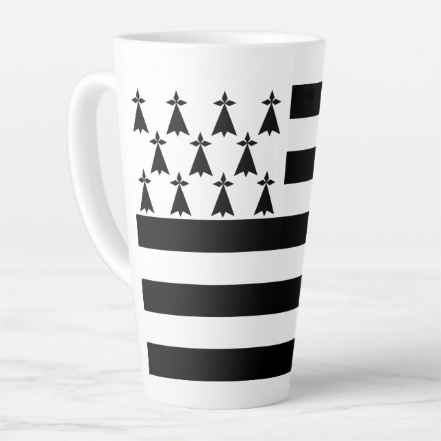 Patriotische Bretagne Milchtasse (Linke Ecke)