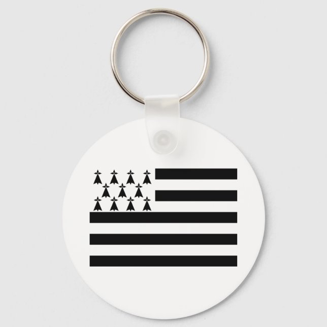 Patriotische Bretagne Schlüsselanhänger (Vorderseite)