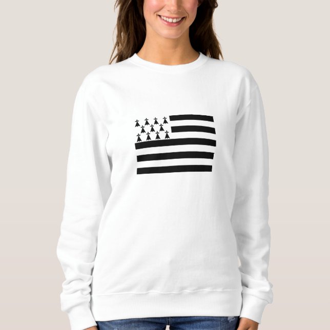 Patriotische Bretagne Sweatshirt (Vorderseite)