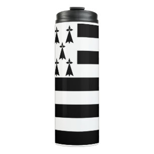 Patriotische Bretagne Thermosbecher