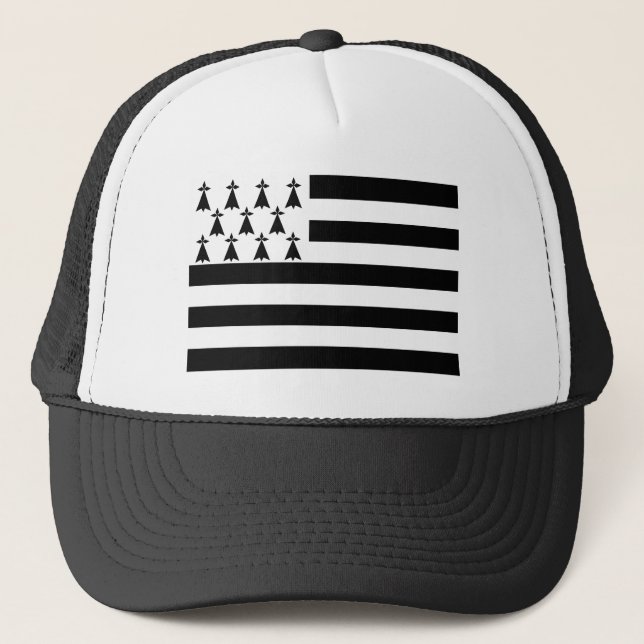Patriotische Bretagne Truckerkappe (Vorderseite)