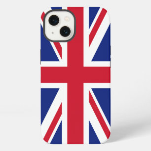 Patriotische britische Union Jack-Flagge iPhone Hülle