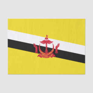 Patriotische Brunei-Flagge Tissue-Papier Seidenpapier