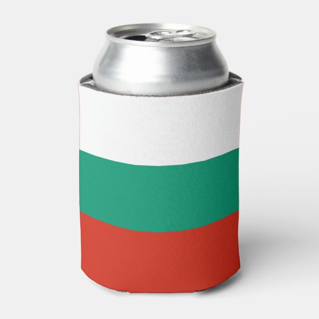Patriotische Bulgarische Flagge Dosenkühler (Kanne Vorderseite)