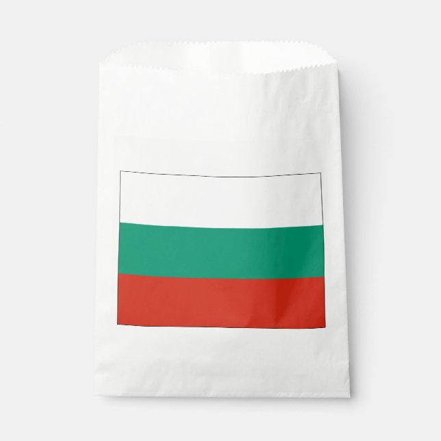Patriotische Bulgarische Flagge Geschenktütchen (Vorderseite)