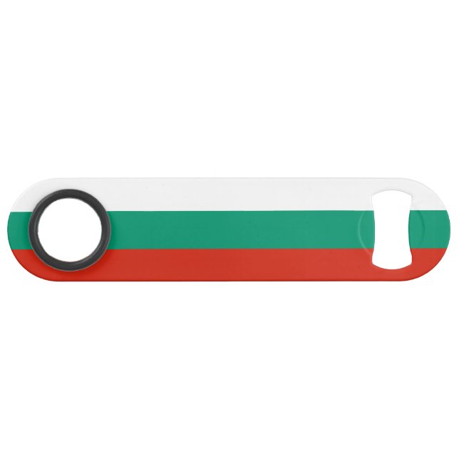 Patriotische Bulgarische Flagge Speed Flaschenöffner (Vorderseite (Horizontal))