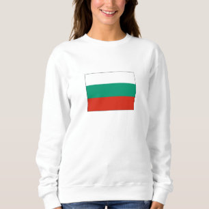Patriotische Bulgarische Flagge Sweatshirt