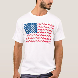 Patriotische Deutsche Hirten T-Shirt