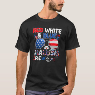 Patriotische Dialyse Crew 4. Juli Nurse Nephrolo T-Shirt