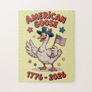 Patriotische Dumme Gans Amerika 250. Jubiläum