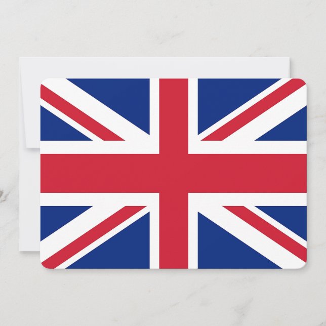 Patriotische Einladungen unter der Flagge des Vere (Vorderseite)