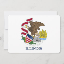 Patriotische Einladungen unter der Flagge von Illi