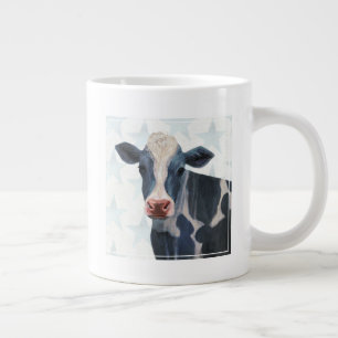 Patriotische Farm - Kuh Jumbo-Tasse