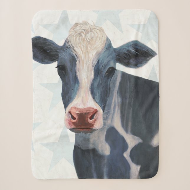 Patriotische Farm - Kuh Sherpadecke (Vorderseite)