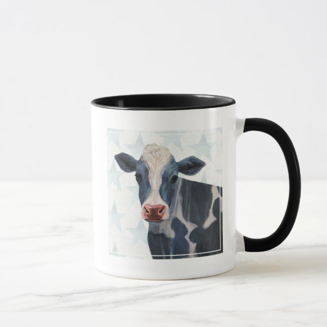 Patriotische Farm - Kuh Tasse (Rechts)