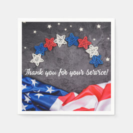 Patriotische Feier Serviette