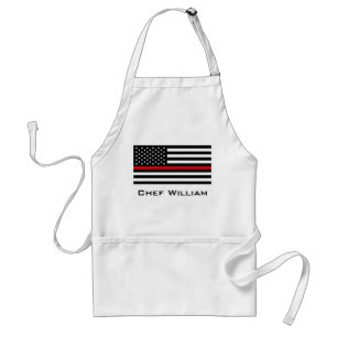 Patriotische Feuerwehrmann-Art-amerikanische Schürze